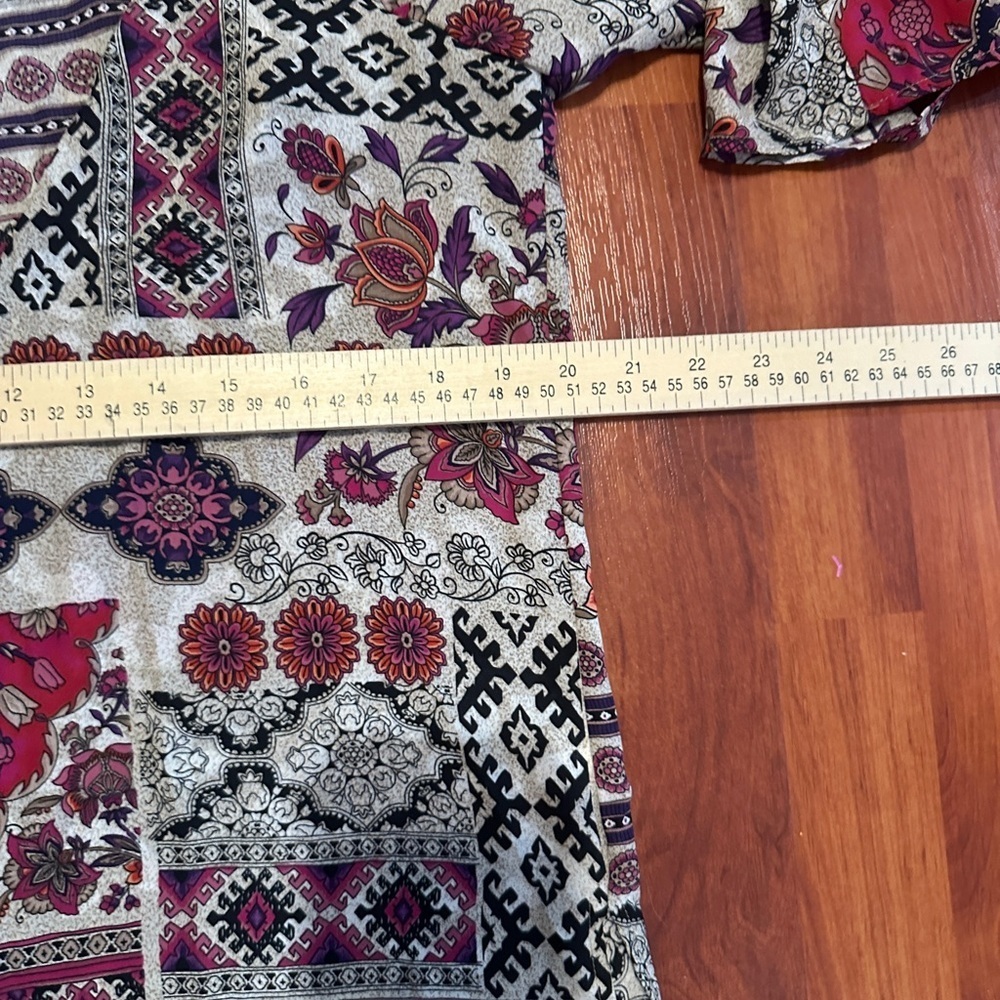 Sara Michelle Multicolor Floral Tonic. Size medium - Picture 8 of 10